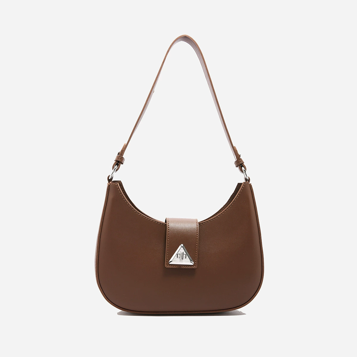 Сумка через плечо, лунаобразная одно- Shoulder, 26×19×6 см, стиль высокого класса осень
