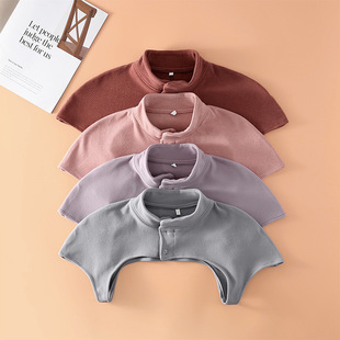 Autumn and winter plus velvet shoulder pad to keep warm sleeping middle-aged and elderly shoulder circumference artifact for women to protect their shoulders from cold during confinement
