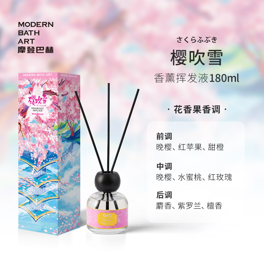 눈 부는 벚꽃 [꽃 향기와 과일 향기]-180ml