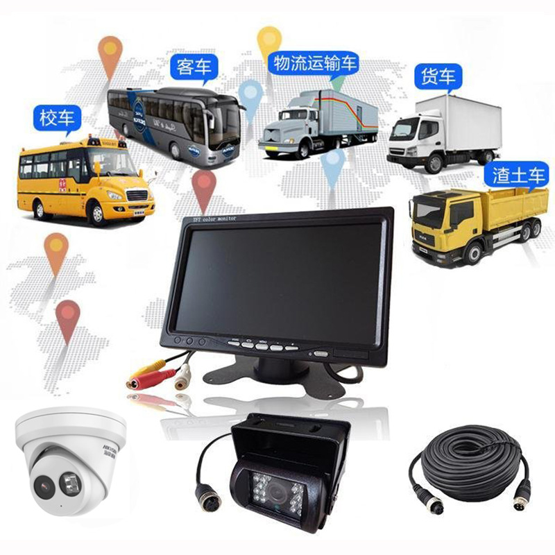 Hik mobil NVR sabit disk video kaydedici 720P / 1080P / 2 milyon gözetim ağ kamerası araba