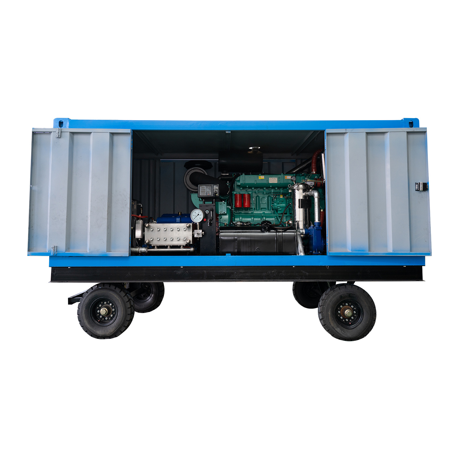 化肥厂换热器冷凝器清洗机工业管道清洗设备油罐清洗设备