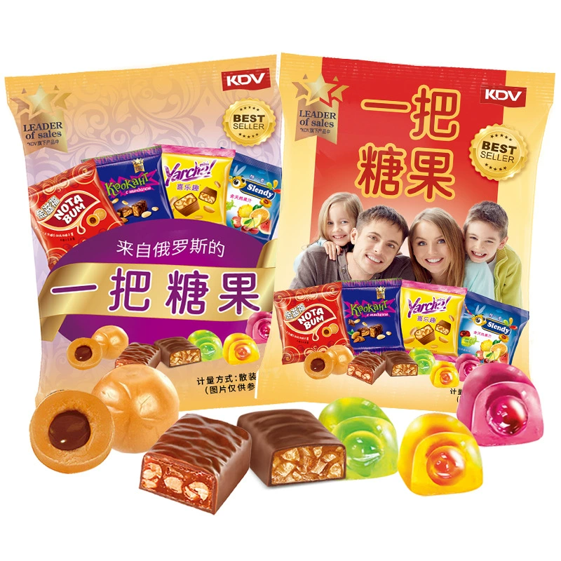 KDV's candy from Russia's Candy Purple Curgeon joyful sugar