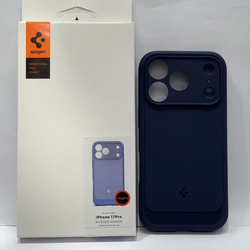 Spigen Is Suitable for Apple 18Promax Mobile Phone Case, Iphone17 All-Inclusive Anti-Fall Protective Cover, Tough Armor-Like Shell Spigen Is Suitable for Apple 18Promax Mobile Phone Case, Iphone17 All-Inclusive Anti-Fall Protective Cover, Tough Armor-Like Shell