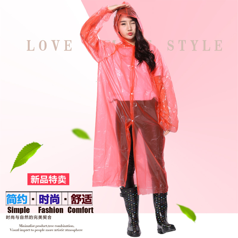 travel handheld raincoat for students