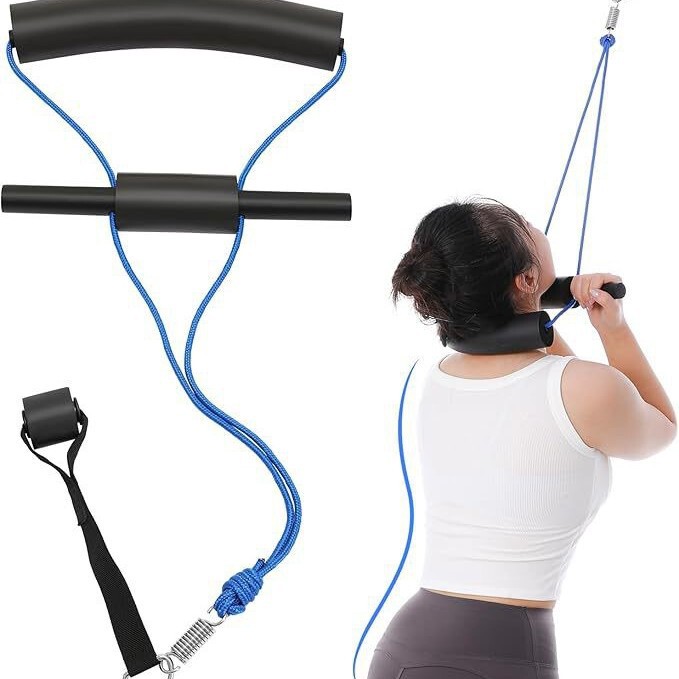 Amazon's New Spinal Decompression Traction Stretch Belt Portable Neck Traction Rope Can Relieve Neck Pain Amazon's New Spinal Decompression Traction Stretch Belt Portable Neck Traction Rope Can Relieve Neck Pain