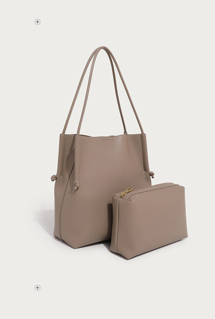 Women's Bag high-grade bag women's bag niche retro handbag fashion shoulder bag all-matching handbag_voghion.com