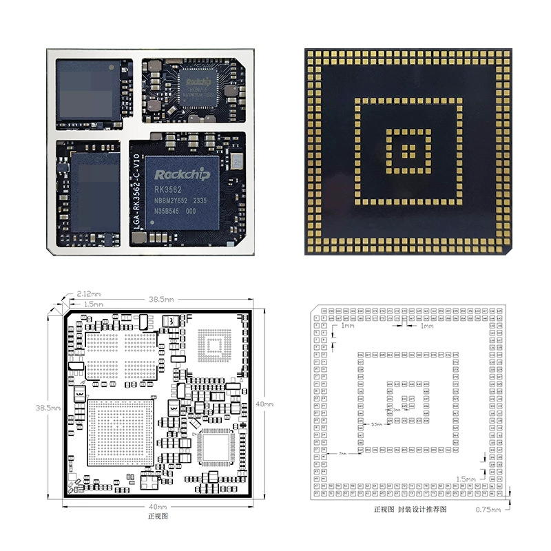 Разработческая плата на Rockchip RK3528A, базовая плата Rockchips, четырехъядерная, Android 4K Rongpin PRO-RK3528A