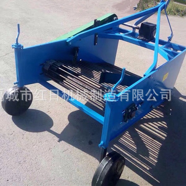 拖拉机悬挂土豆收获机   马铃薯收获机   红日土豆收获机
