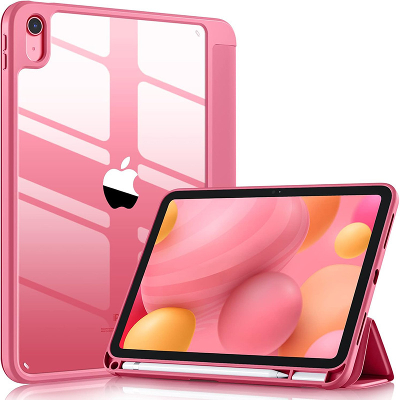 Suitable for 2025 Ipad10Th Protective Case Air6 Tablet Computer Leather Case Ipada16 Acrylic Protective Case