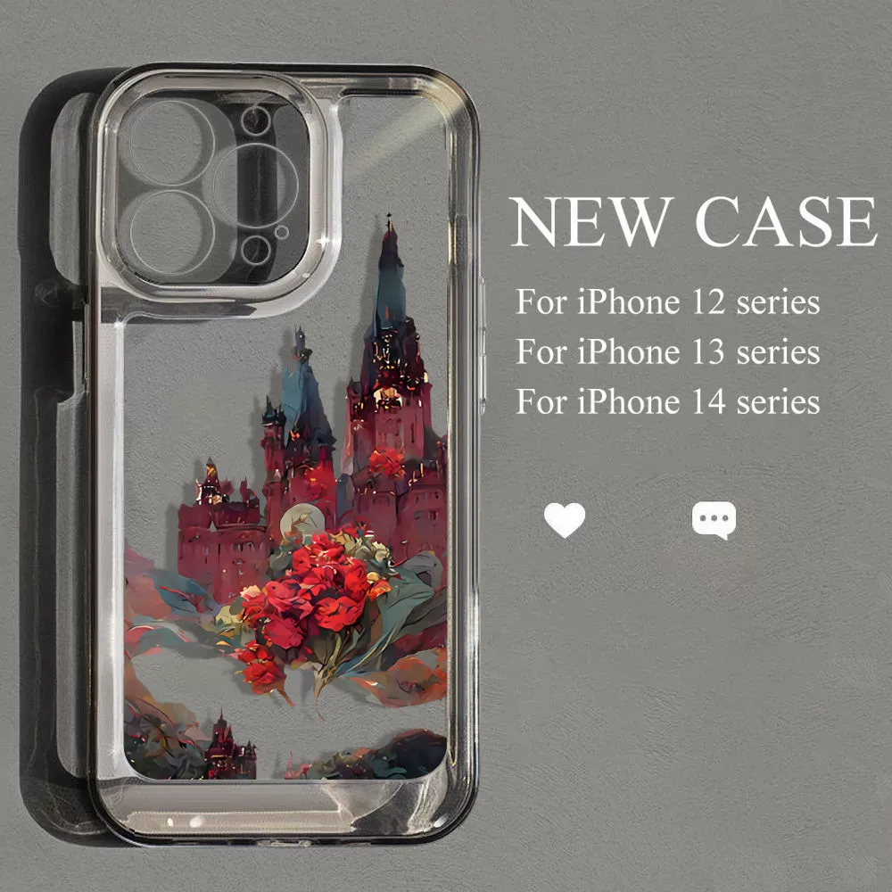 Apple, ретро совместимый замок, чехол для телефона, iPhone13 Pro, iPhone 12, защитный чехол, цветочный, iphone