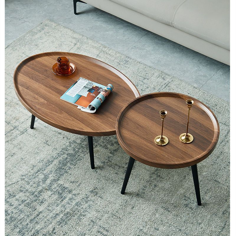 源工場現代北欧簡易家庭用リビングルームの小さいタイプのソファーのそばの小さいテーブルの木の足の丸いお茶のテーブル|undefined