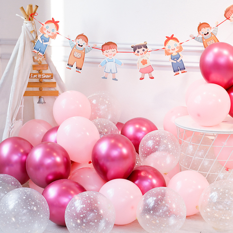 10-inch thick latex macaron balloon room hotel shopping mall women's…