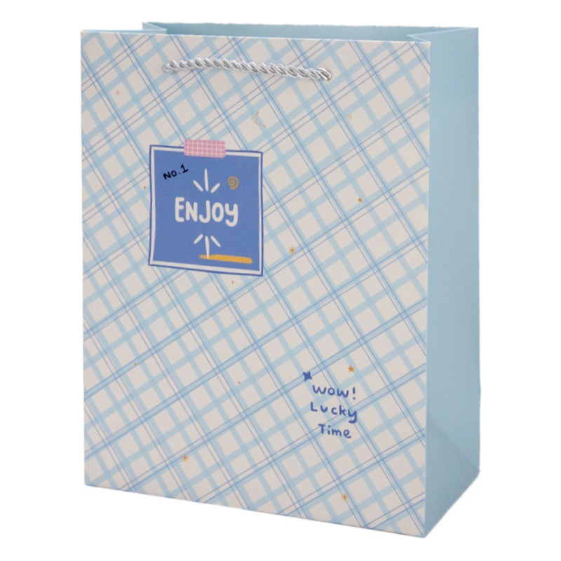 Moda simple más signo grande tamaño pequeño Día DE LA Madre cumpleaños de los niños ins estilo bolsa de regalo Regalo de Cumpleaños bolsa de papel portátil