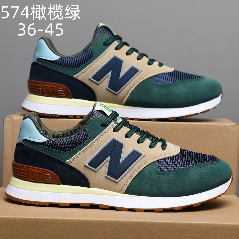Men's Shoes N-Brand Shoes New Balance Classic Sports Shoes Men's 574 Casual Shoes Couple's Travel Shoes Running Shoes Cross-Border