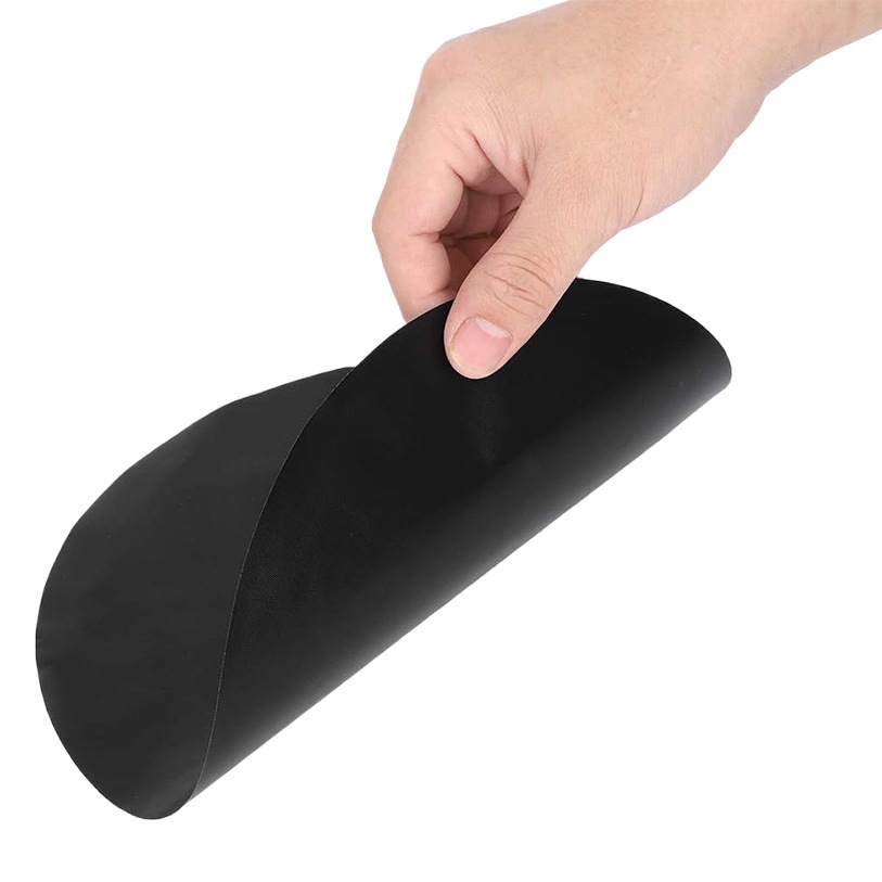 24cm redondo teflón PTFE no pegajoso aire freír pan mat no pegajoso