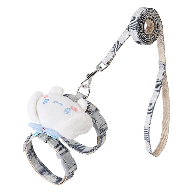 Nueva mascota transfronteriza en forma de I correa de gato correa de perro de gato correa de espalda en forma de I