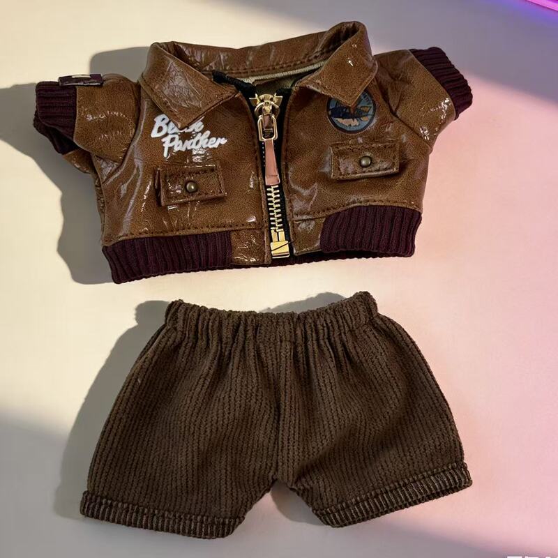 Only Doll Clothes】Xiao Ye Doll Clothes Year of the Horse Full Throttle Series 17cm Retro Flight Jacket Set Hirono