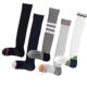 Right Angle Pressure Over-the-Knee Socks Functional Sports Socks Women's Bone-Free Socks Anti-Bacterial Anti-Odor Anti-Pilling Running Yoga Fitness