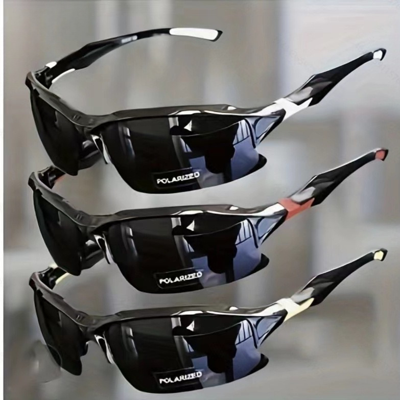2026 New Outdoor Sports Half-Rim Sunglasses for Men, Cycling, Running, Fishing, Sun Protection, Lightweight Goggles