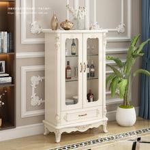 欧式酒柜现代简约红酒柜子装饰柜橱柜客厅玄关柜收纳储物柜装饰柜