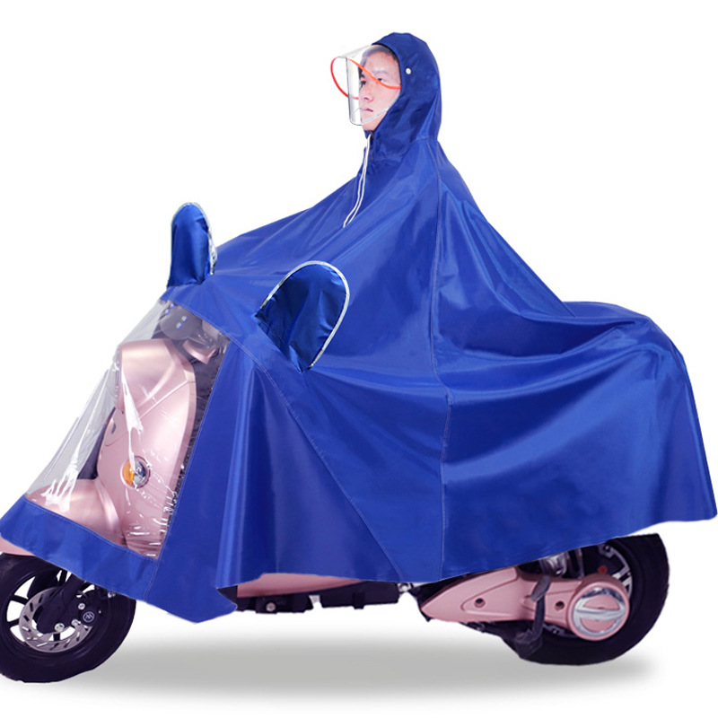 Impermeables, vehículos eléctricos, motocicletas, hombres y mujeres, individuales y dobles, ponchos, baterías, bicicletas, bicicletas, adultos, impermeables a prueba de tormentas