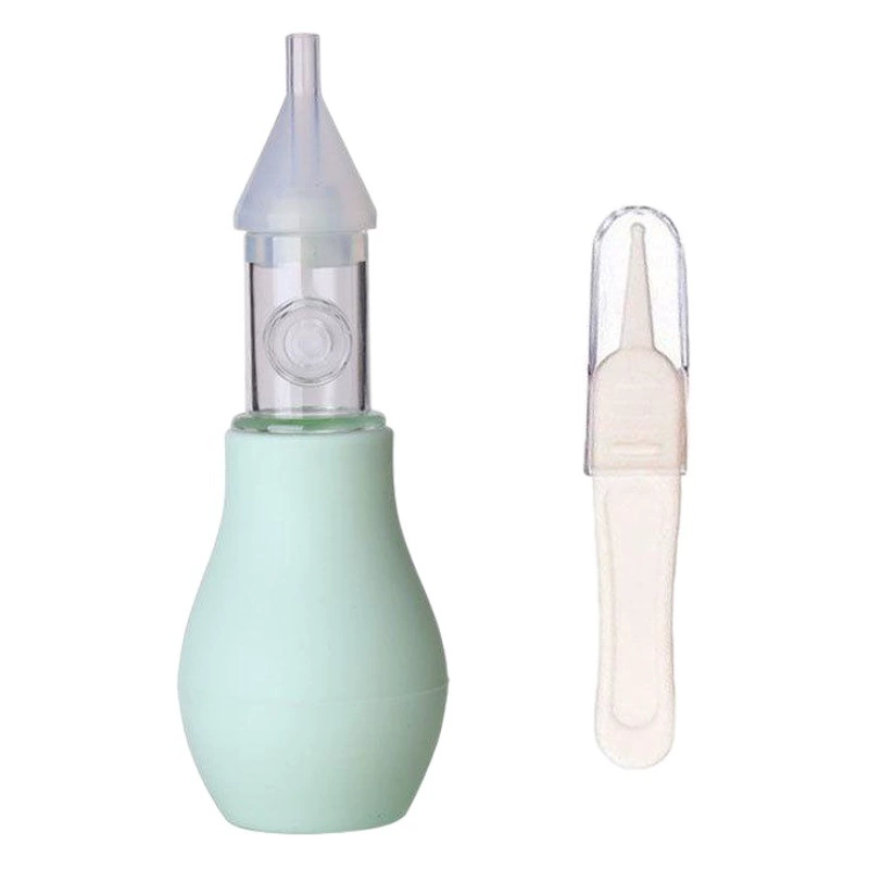 Детский носовой аспиратор детский очиститель назальных экскрементов зажим для носовых экскрементов с защитой от обратного потока ручной назальный костюм для чистки обструкции носа