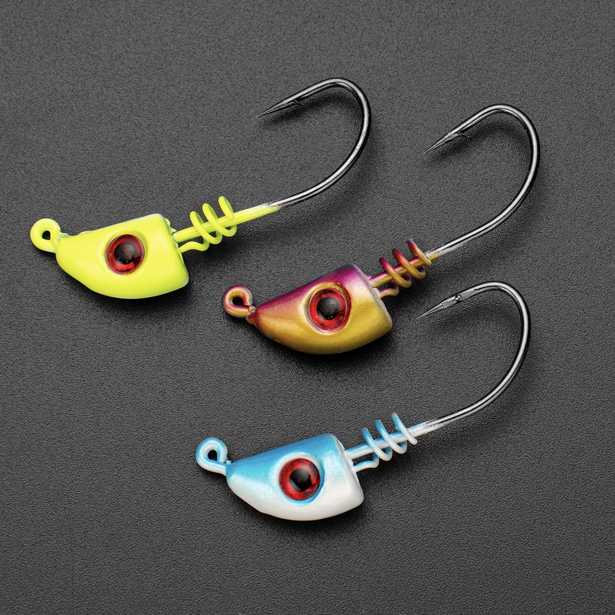 Lure Fishing Lead Jig Head with Soft Bait Hook – 6g to 12g, Designed for Long-Range Casting, Ideal for Sea Bass and Whitefish