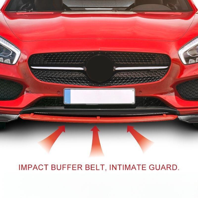 Source Manufacturer Car Universal Front Shovel Modified Large Surround Front Lip Anti-Collision Spoiler Multi-Color Four-Section Front Shovel