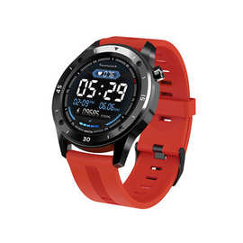 跨境F22触屏智能手环1.3英寸硅胶表带时尚心率计步手表一件代发