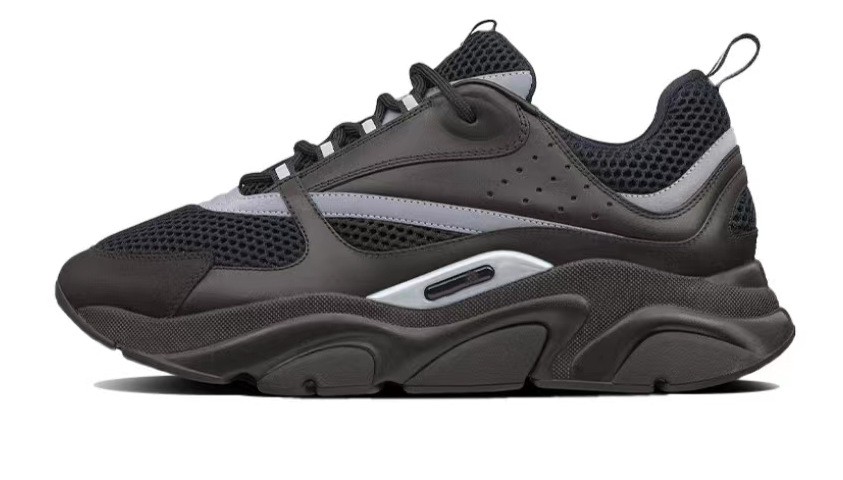 Estación europea transfronteriza nueva casa B22 deportes y ocio suela gruesa moda retro transparente zapatos de papá con aumento de altura para hombres y mujeres cd