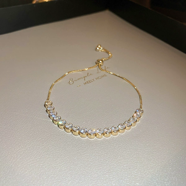 5#Bracelet-Golden (True Gold Plating)
