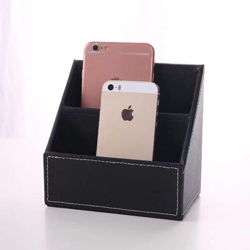 Desktop storage box European style remote control storage box creative home supplies pen holder storage box printable LOGO