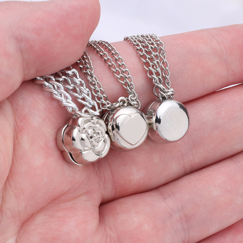 Chain magnetic buckle pants hem anti-dragging metal magnetic button cuff fixing magnet buckle no-sew pant leg length shortening magic tool