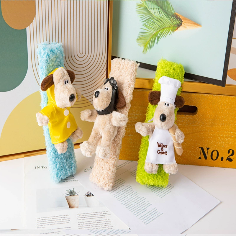 Автомобильный ремень безопасности Защитный чехол для собаки Автомобильная безопасность и удобный ремень безопасности плечевая накладка мультфильм собака плечевая накладка