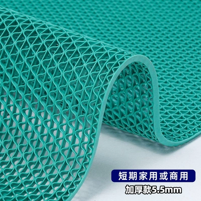 Ayaqaltılar (Kovriklər) Entrance Anti-Slip Mats - 09m-width-10m-length-full-volume-green-55mm-thick-thickened-version