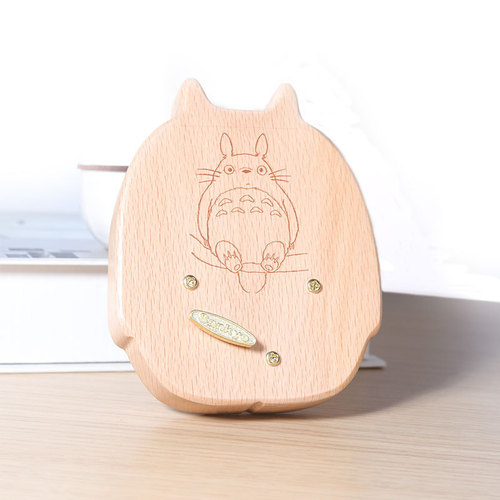 Can play 10-tone thumb piano music box for beginners, music box, Totoro crafts, kalimba finger piano