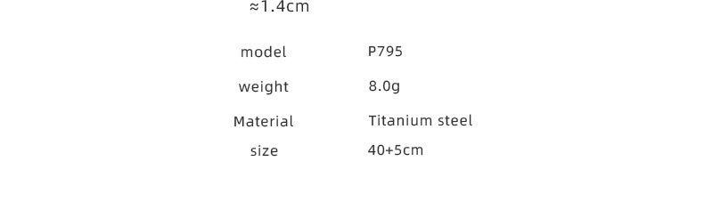 Fashion Portrait Titanium Steel Plating Pendant Necklace 1 Piece