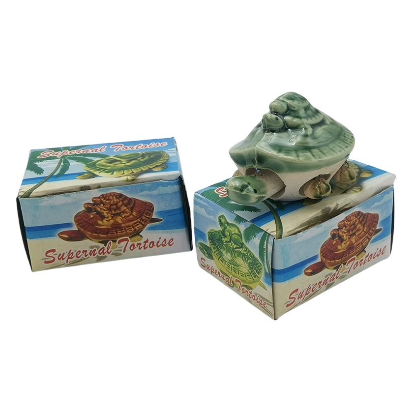 F1732 tortuga sacudiendo la cabeza en movimiento animal decoración artesanía regalo Yiwu 2 yuanes dos yuanes tienda al por mayor