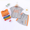 Children's uniform, set for boys, quick dry sports suit, custom made, with short sleeve