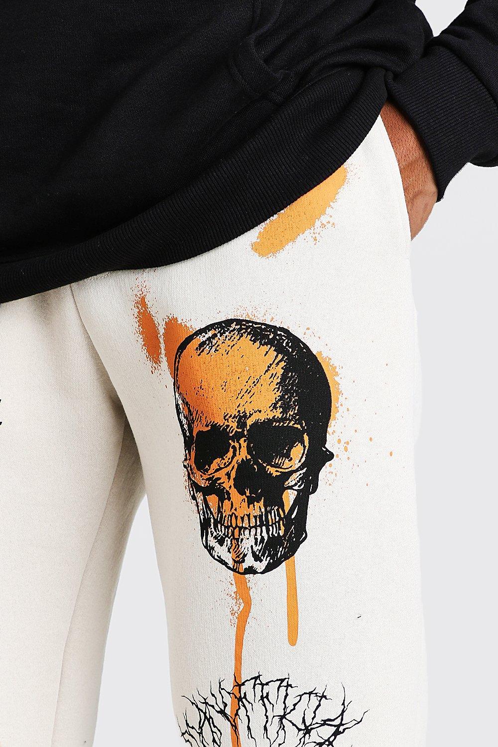autumn and winter fashion multi-pattern printing casual pants NSXE25440