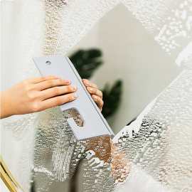 日式可悬挂软胶台面刮水器浴室镜子玻璃瓷砖墙面硅胶刮水板批发