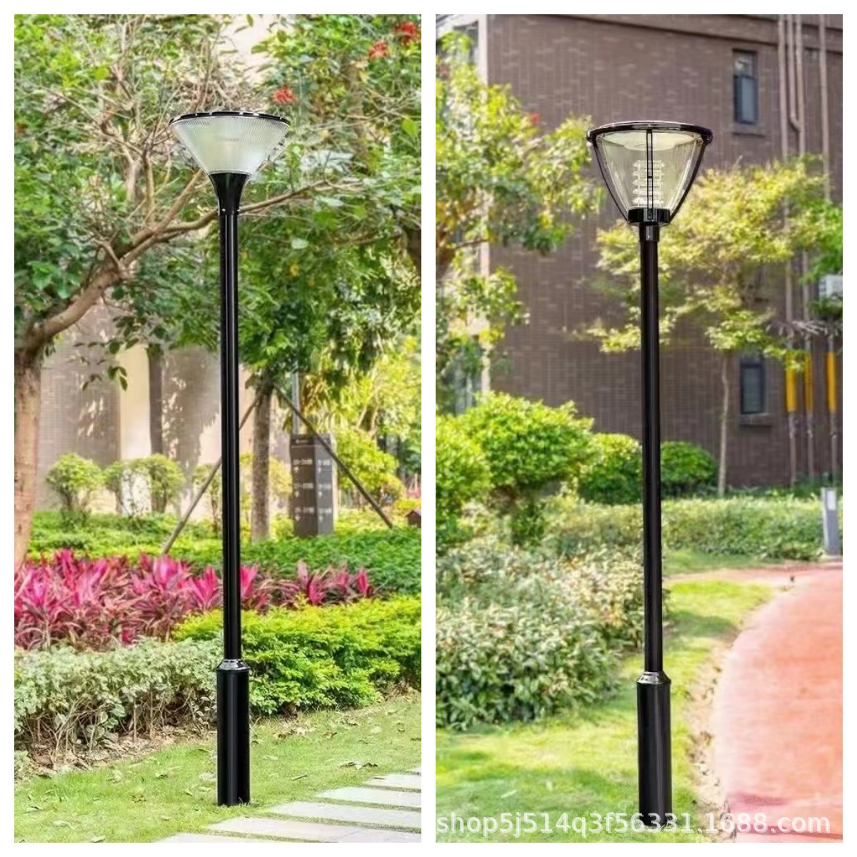Lawn Landscape Light Square Park Outdoor Street Light 3m / 3.5m Garden Light Led Courtyard Lamp Head Community Light Pole