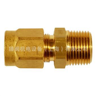 卡套接头瑞士SERTO铜质外螺纹卡套接头SO 41121-22-1液压接头