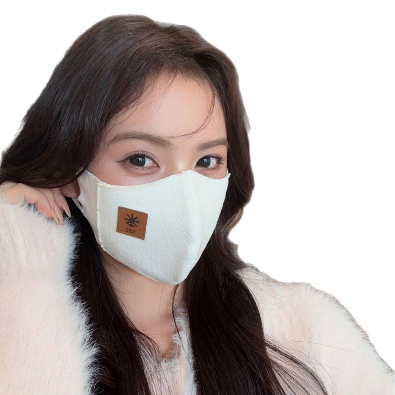 小狮子秋冬季保暖口罩加绒可爱透气女高颜值防风防寒护脸护眼角版|undefined