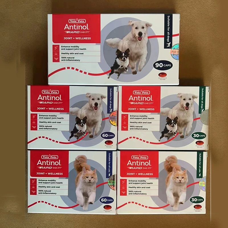 Импортный антинол Antanol EAB-277 Хондроитин Кошки и собаки Домашние суставы Сердечно-сосудистые заболевания