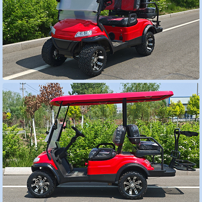 Foreign Trade Electric Sightseeing Car, Scenic Spot Tourist Shuttle Bus, Sales Office, Rv, B&B, Golf Cart for Golf Course