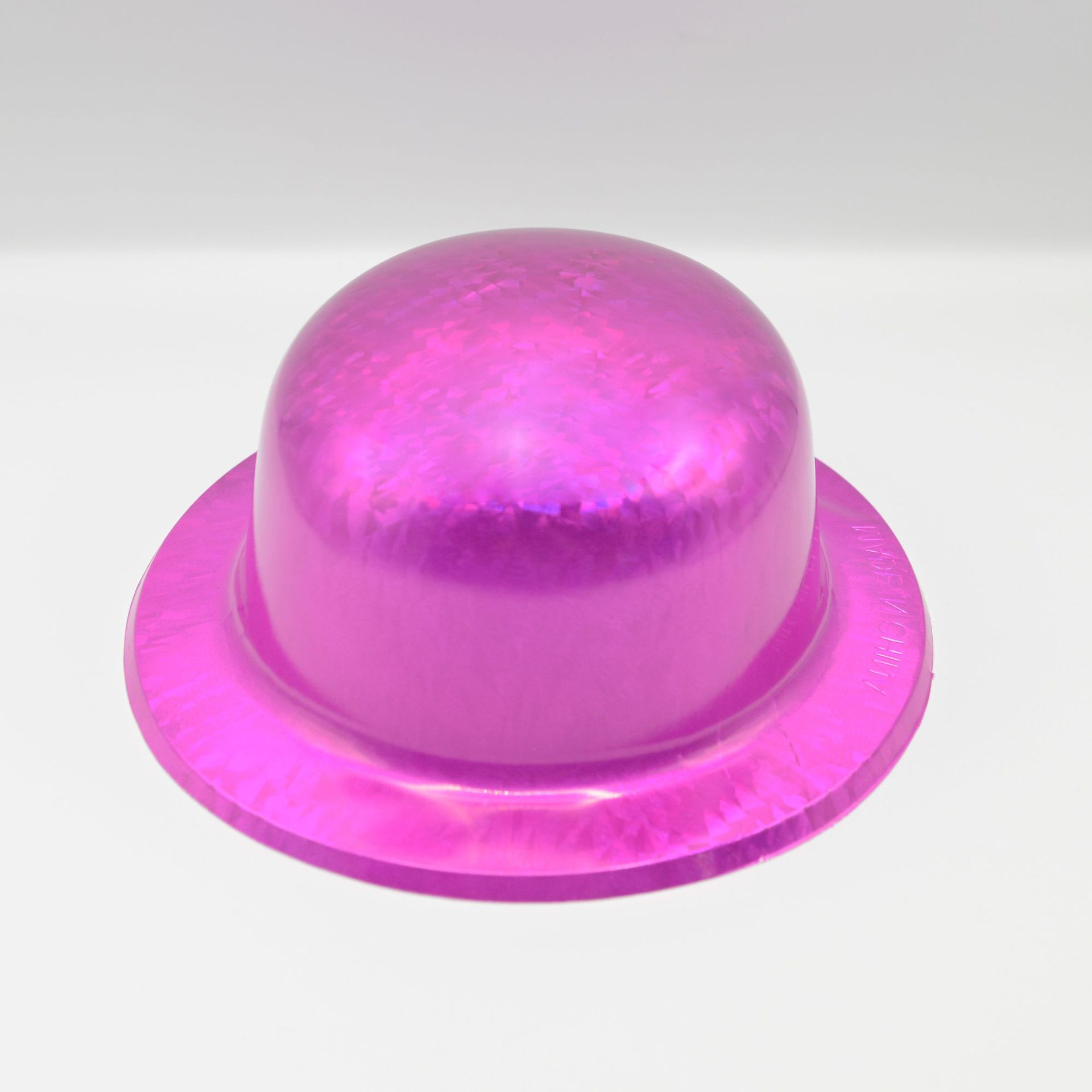 Sombreros de fiesta espejo de baile sombrero vestido sombrero láser de plástico de PVC retrógrado necesario Halloween