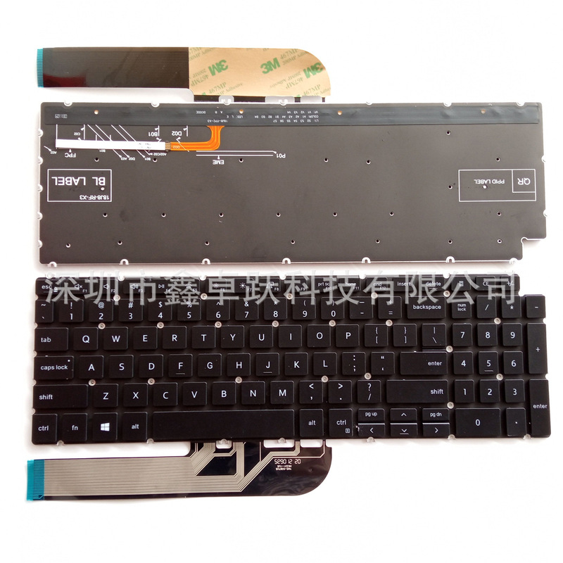 Us Sp Is Suitable for Dell Vostro 15 3500 3501 Latitude 3510 Keyboard P83F P86F