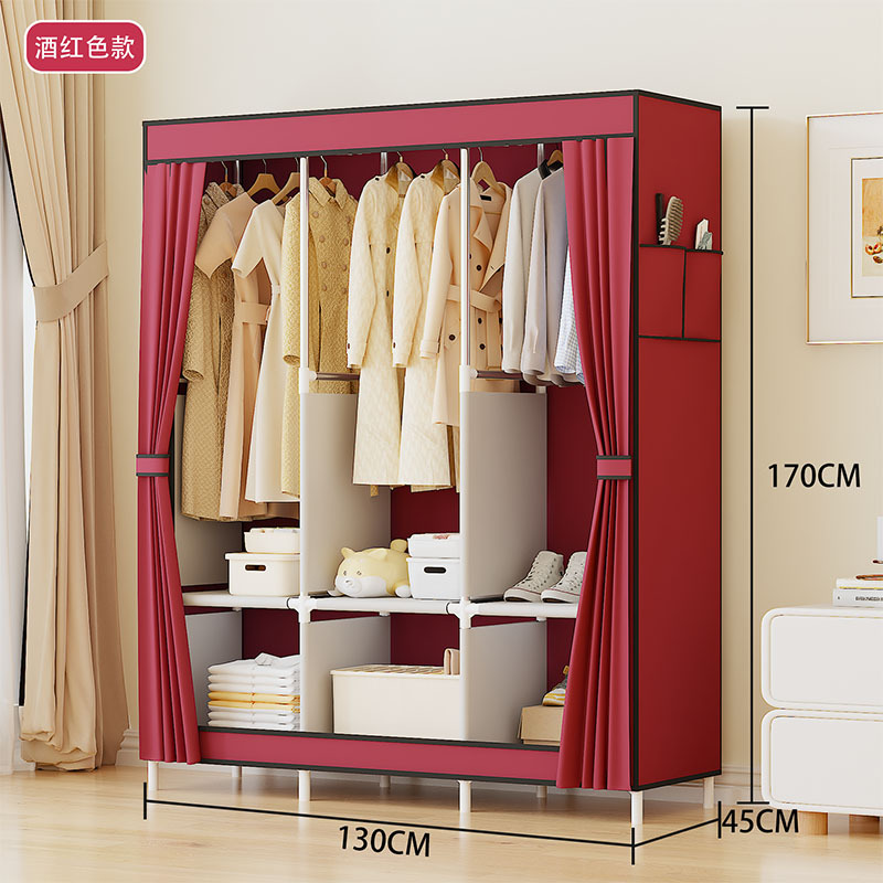 Gabinete multifuncional no tejido a prueba de polvo para el hogar simple y asequible Gabinete del dormitorio SHEIN / TEMU