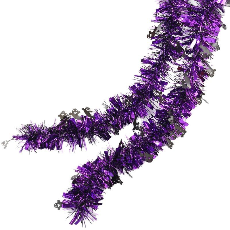 Comercio exterior transfronterizo barra de color de Halloween barra de color fantasma blanco multi-color multicombinación decoración de Halloween cinta de flores